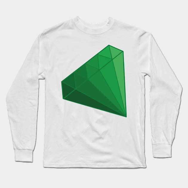 Emerald Long Sleeve T-Shirt by M7xFR